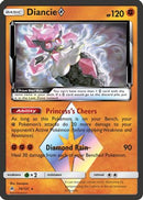 Diancie Prism Star 074/131  - Holofoil SM  Forbidden Light - Prism Rare