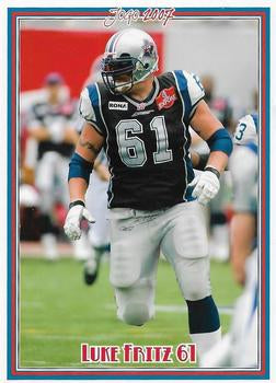 2007 Jogo CFL #2 Luke Fritz