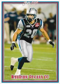 2007 Jogo CFL #4 Matthieu Proulx