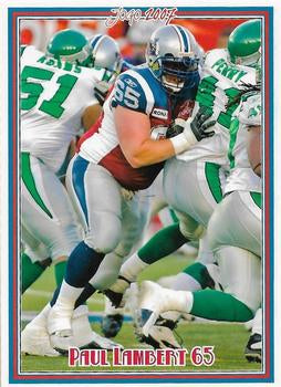 2007 Jogo CFL #7 Paul Lambert