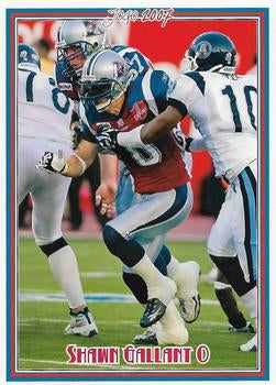 2007 Jogo CFL #9 Shawn Gallant