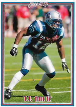 2007 Jogo CFL #11 T.J. Hill