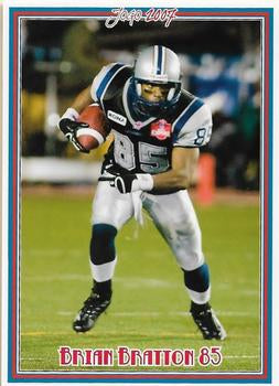 2007 Jogo CFL #13 Brian Bratton