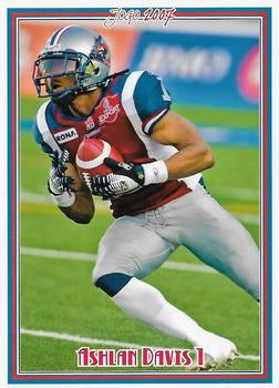 2007 Jogo CFL #17 Ashlan Davis