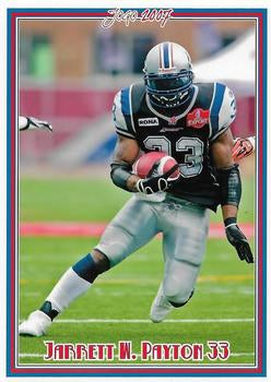 2007 Jogo CFL #19 Jarrett W. Payton Rookie