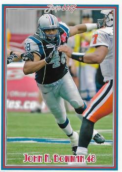 2007 Jogo CFL #20 John Bowman Rookie
