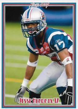 2007 Jogo CFL #22 Jesse Hendrix