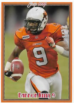 2007 Jogo CFL #26 Barron Miles