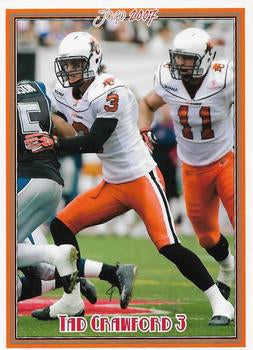 2007 Jogo CFL #33 Tad Crawford