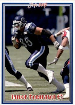 2007 Jogo CFL #44 Taylor Robertson