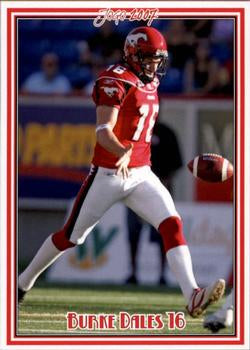 2007 Jogo CFL #48 Burke Dales
