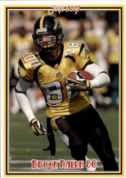 2007 Jogo CFL #77 Brock Ralph