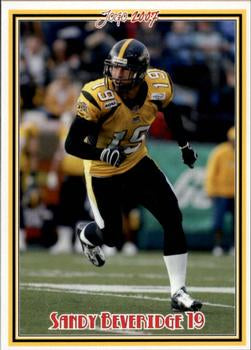 2007 Jogo CFL #84 Sandy Beveridge