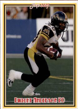 2007 Jogo CFL #86 Dwight Anderson