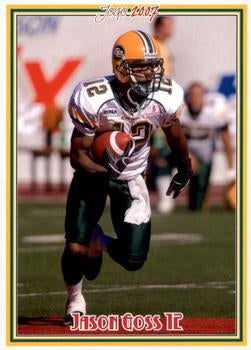 2007 Jogo CFL #94 Jason Goss