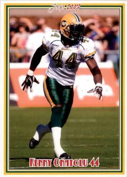 2007 Jogo CFL #95 Kenny Onatolu