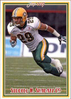 2007 Jogo CFL #96 Siddeq M. Shabazz