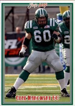 2007 Jogo CFL #109 Gene Makowsky