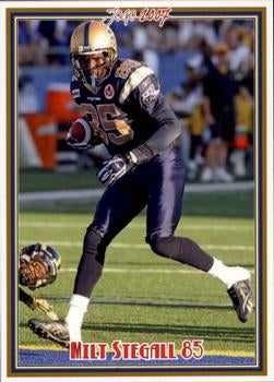 2007 Jogo CFL #110 Milt Stegall