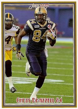 2007 Jogo CFL #112 Chris Brazzell