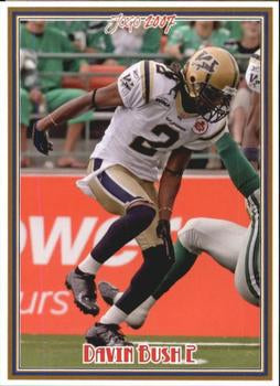 2007 Jogo CFL #113 Davin Bush