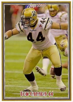 2007 Jogo CFL #114 Tom Canada