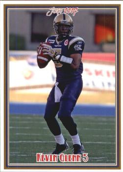 2007 Jogo CFL #118 Kevin Glenn