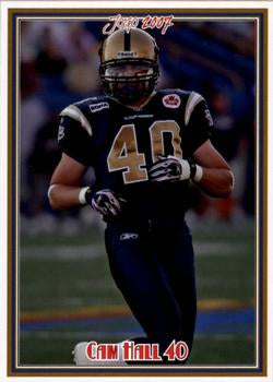 2007 Jogo CFL #122 Cam Hall