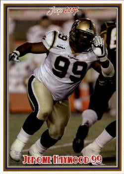2007 Jogo CFL #123 Jerome Haywood