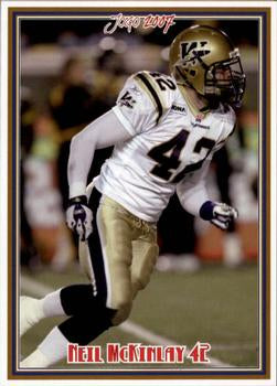 2007 Jogo CFL #130 Neil McKinlay