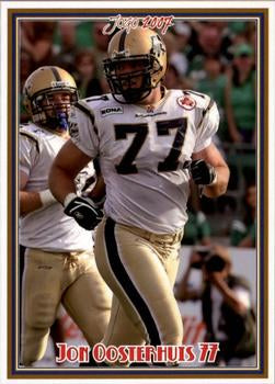 2007 Jogo CFL #134 Jon Oosterhuis