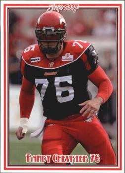 2007 Jogo CFL #148 Randy Chevrier