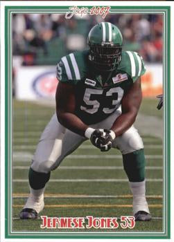 2007 Jogo CFL #157 Jermese Jones