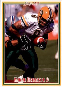 2007 Jogo CFL #164 Kamau Peterson
