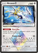 Arceus Prism Star 096/131  - Holofoil SM  Forbidden Light - Prism Rare