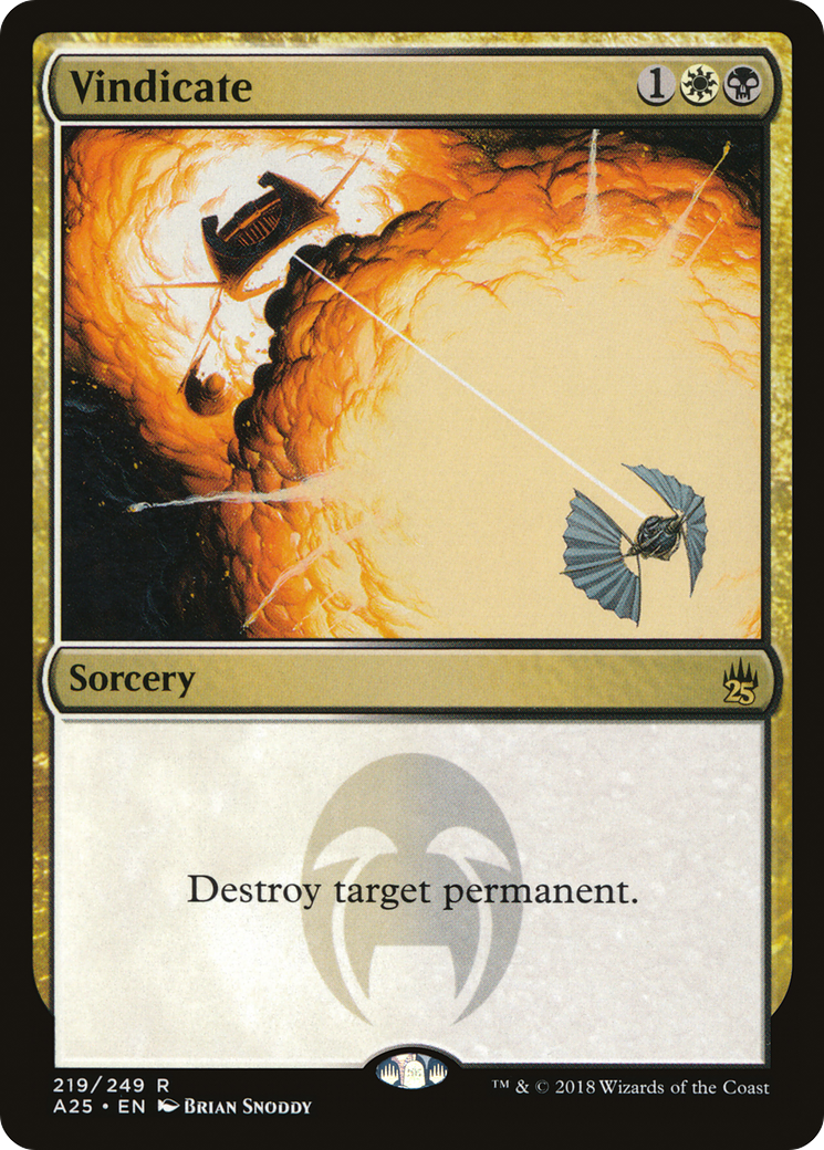 Vindicate (A25-219)  - Masters 25