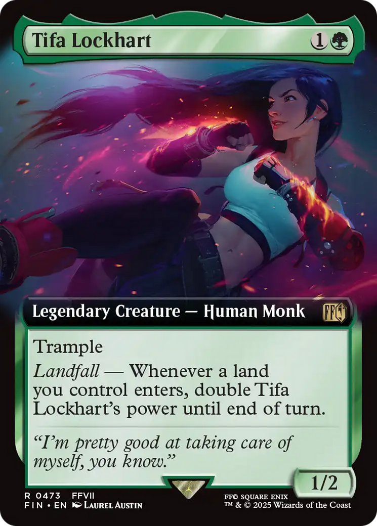Tifa Lockhart (Extended Art) (FIN-473)  Foil - FINAL FANTASY: (Extended Art)