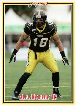 2007 Jogo CFL Rookie	#9r	Zeke Moreno - 200 made!