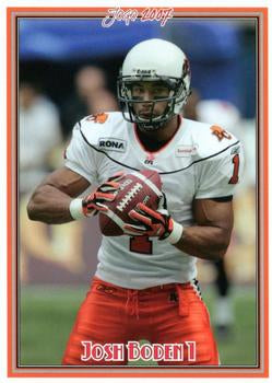 2007 Jogo CFL Rookie	#11r	Josh Boden - 200 made!