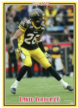 2007 Jogo CFL Rookie	#13r	David Lofton - 200 made!