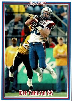 2007 Jogo CFL Short Print	#4SP	Ben Cahoon - 200 made!