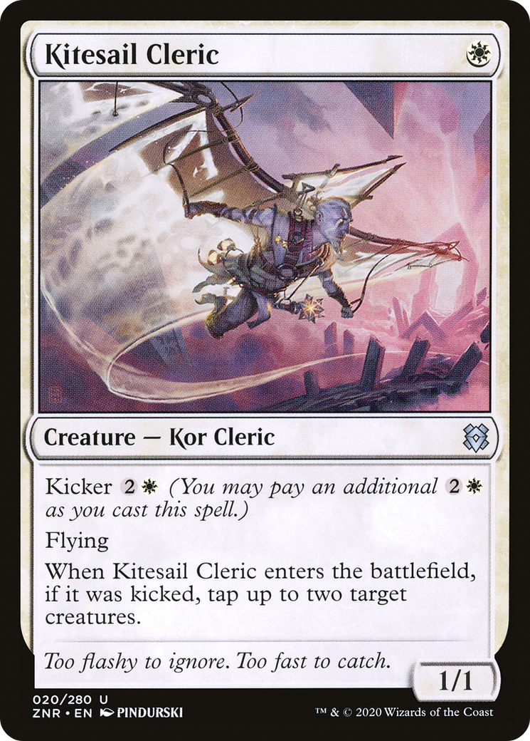 Kitesail Cleric (ZNR-020)  - Zendikar Rising