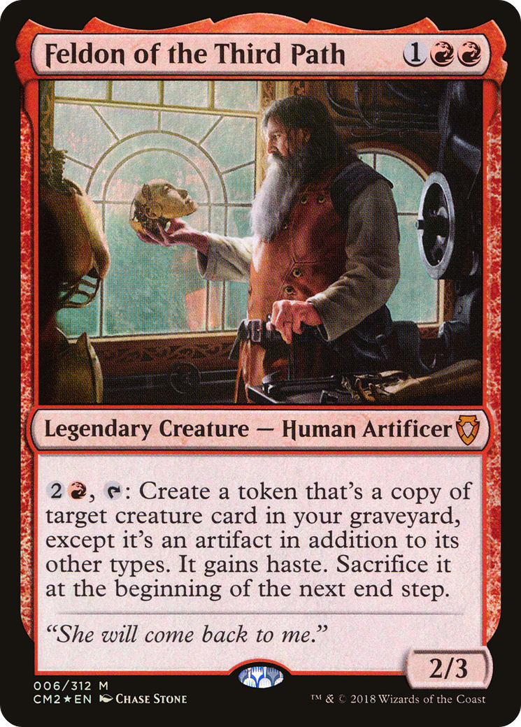 Feldon of the Third Path (CM2-006)  Foil - Commander Anthology Volume II
