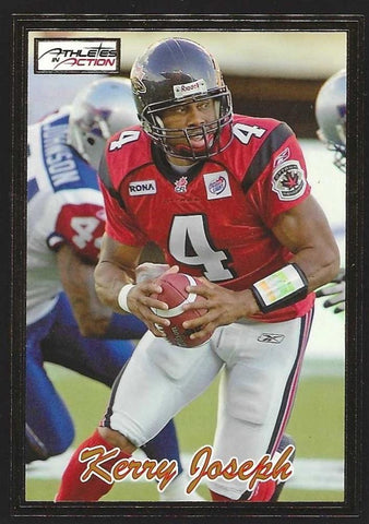 2005 Jogo CFL Canadian Football Black Border Gold Athletes In Action Set of 7 Cards