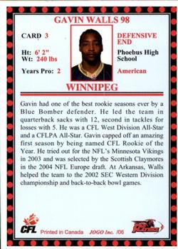 2006 Jogo CFL