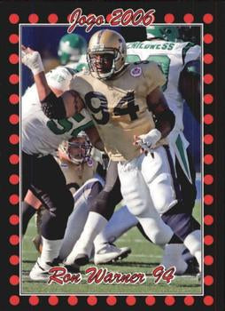 2006 Jogo CFL  # 5 Ron Warner