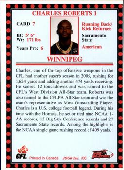 2006 Jogo CFL