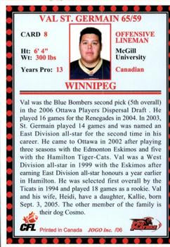 2006 Jogo CFL
