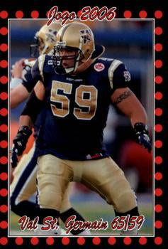 2006 Jogo CFL  # 8 Val St. Germain