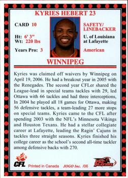 2006 Jogo CFL